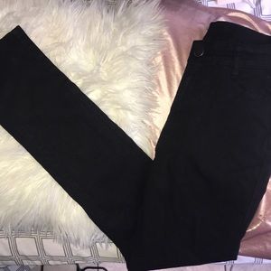 Black high waisted jeans